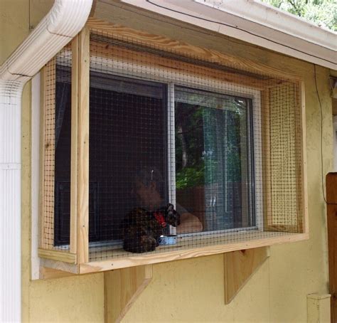 electrical enclosure window|outdoor window enclosure for cats.